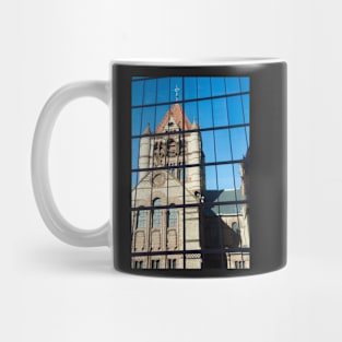 reflected building Mug